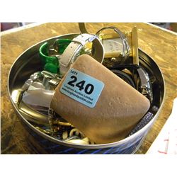 COOKIE TIN FULL OF WATCHES