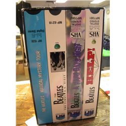 COLLECITLBE BEATLES DIGITAL HI-FI VHS SET