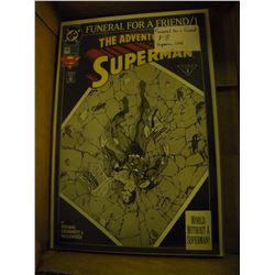 SET OF 8 (FUNERAL FOR A FRIEND) SUPERMAN COLLECTIBLE COMICS