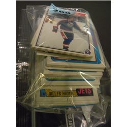 LOT OF VINTAGE ORIGINAL WINNIPEG JETS HOCKEY CARDS