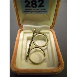 BRASS PEACE RING