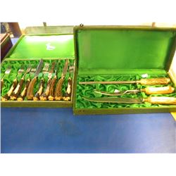 BONE HANDLED CUTLERY SET (ESTATE ITEM)