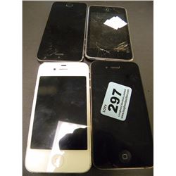 4 ASST IPHONES