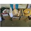 Image 1 : 3 BXS MISC, LIGHTS, RECORDS, ETC (ESTATE ITEM)