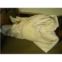 LARGE WHITE TARP