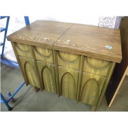 VINTAGE SEWING MACHINE TABLE (ESTATE ITEM)