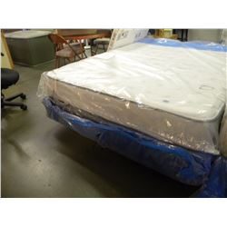NEW QUEEN PLUSH TOP MATTRESS WITH BOX SPRING