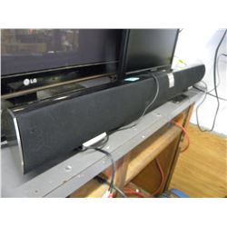 VIZIO SOUND BAR WITH REMOTE (NO POWER CORD) (ESTATE ITEM)