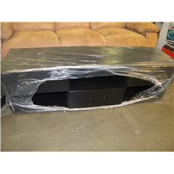 NEW BLACK 60" 3 DRAWER FLAT PANEL TV STAND