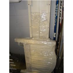SINGLE WHITE BED FRAME (ESTATE ITEM)