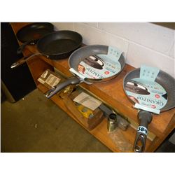 4 KITCHEN FRYING PANS