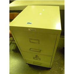 GREY SINGLE DRAWER FILE CABINET