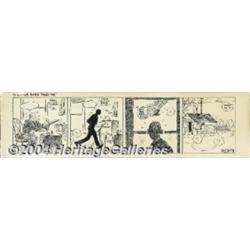 Raeburn Van Buren - Original Comic Strip Art for "Abbie n' Slats" Group of 190 Strips (United Fea