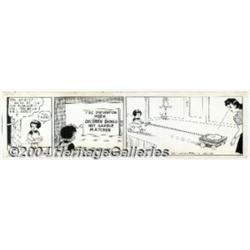 Ernie Bushmiller - Original Comic Strip Art for Nancy Sunday dated 11-14-42 (United Feature Syndi