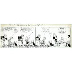 Bud Fisher - Original Comic Strip Art for Mutt and Jeff Daily dated 4-27-24 (King Features Syndic