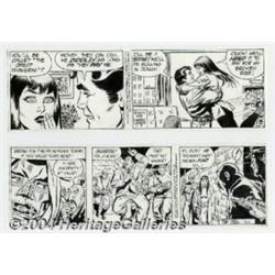Larry Lieber - Original Comic Strip Art for Spider-Man, Group of 100 Daily Strips (King Features,
