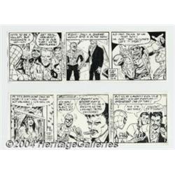 Larry Lieber and Dan Barry - Original Comic Strip Art for Spider-Man, Group of 100 Daily Strips (