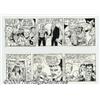Image 1 : Larry Lieber and Dan Barry - Original Comic Strip Art for Spider-Man, Group of 100 Daily Strips (