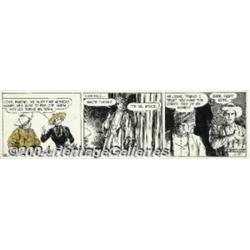 Jose Luis Salinas - Original Comic Strip Art for The Cisco Kid Daily 11-27-52 (King Features, 195