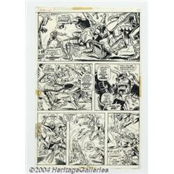 Ross Andru and Jim Mooney - Original for Marvel Team-Up #7 (Marvel, 1973).