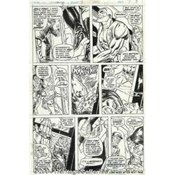 Ross Andru and Frank Giacoia - Original Art for Doc Savage #7, page 9 (Marvel, 1973).
