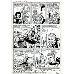 Dick Ayers - Original Art for Strange Tales #113, page 2 (Marvel, 1963).