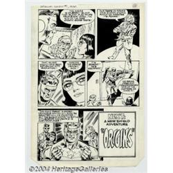 Dick Ayers and Tony DeZuniga - Original Art for The Original Shield #1, Complete 12-page Story, "