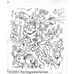 George Baker - Original Art for Sad Sad Sack World (Harvey, 1965).