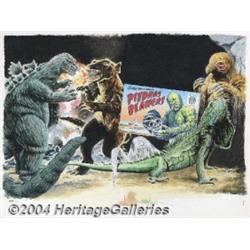 Terry Beatty - Original Cover Art for Scary Monsters Magazine #19 (1996).