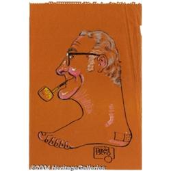 Dave Berg - Original Self-Portrait (undated).