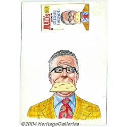 Dave Berg - Original Cover Art for Mad's Dave Berg Looks at Modern Thinking (Warner Books, 1969).