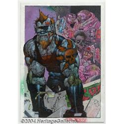 Simon Bisley Original Art for Heavy Metal, (Heavy Metal, circa 1999).