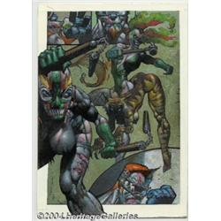 Simon Bisley - Original Art for Heavy Metal (Heavy Metal, circa 1999).