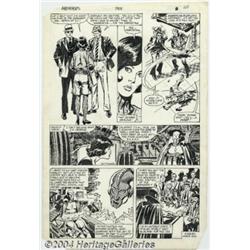 John Buscema and Tom Palmer - Original Art for The Avengers #255, page 16 (Marvel, 1985).