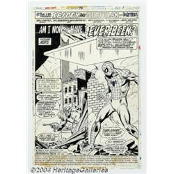 Sal Buscema and Mike Esposito - Original Art for Marvel Team-Up #46, page 1 (Marvel, 1976).