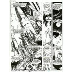 John Byrne - Original Art for Space: 1999 #5, pages 13 and 14 (Charlton, 1976).