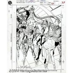 John Byrne - Original Art for Who's Who: The Definitive Directory of the DC Universe #8, page 37