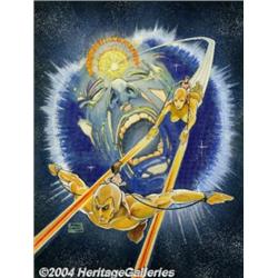 Frank Cirocco - Original Cover Art for Star Reach (Star Reach, 1979).