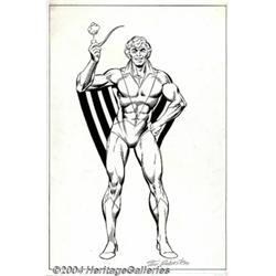 Dave Cockrum and Joe Rubinstein - Original Banshee Illustration (undated).