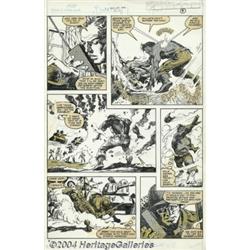 Gene Colan and Alfredo Alcala - Original Art for Rampaging Hulk #24, page 8 (Marvel, 1981).