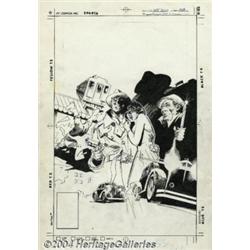 Gene Colan and Dick Giordano - Original Cover Art for Nathaniel Dusk: Lovers Die at Dusk #1 (DC,