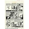 Image 8 : Johnny Craig - Original Art for Crime Patrol #15, Complete 8-Page Story, "Murder Writes a Policy"