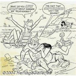 Dan DeCarlo - Original Cover Art for Archie (undated).