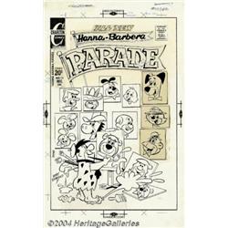 Ray Dirgo - Original Cover Art for Hanna-Barbera Parade #10 (Charlton, 1972).