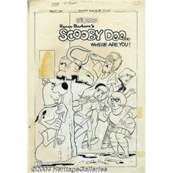 Ray Dirgo (attributed) - Original Cover for Scooby Doo #8 (Charlton, 1976).