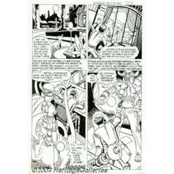 Steve Ditko - Original Art for Unidentified Mystery Story, 2 pages (Charlton, 1976).