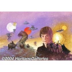 Dave Dorman - Original Cover Art for Star Wars: Dark Empire II Trade Paperback (Dark Horse, 1995)