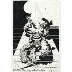 Kevin Eastman and Simon Bisley - Original Art for Bodycount, Book 1, page 20 (Image, 1996).