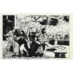 Kevin Eastman and Simon Bisley Original Art for Bodycount (Image, 1996).