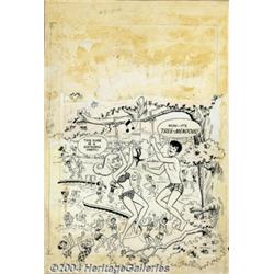 Hy Eisman - Original Cover Art for Bunny #3 (Harvey, 1967).